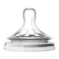 Avent Natural Teat, 2-Pack, 3m Plus
